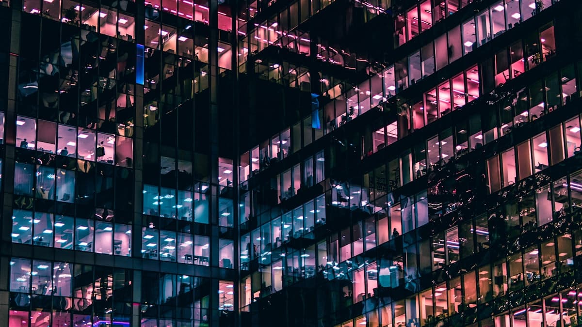 City skyline representing data-driven growth